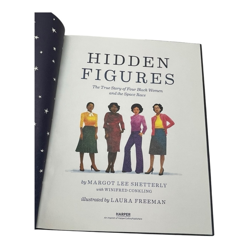 Hidden Figures Illustrated Children’s Book — image 4 of 8
